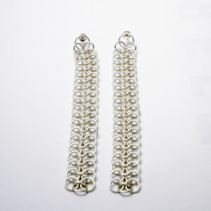 CHAINMAIL kolczyki długie